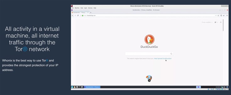 Whonix works in a VM on top of existing operating systems