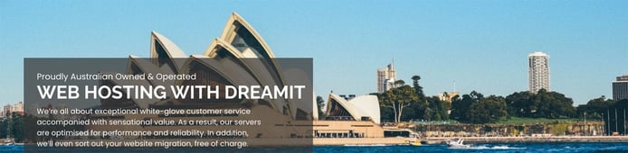 DreamIT is a leading host in the Australia market DreamIT is a leading host in the Australia market