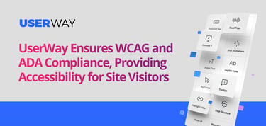 Userway Ensures Wcag And Ada Compliance
