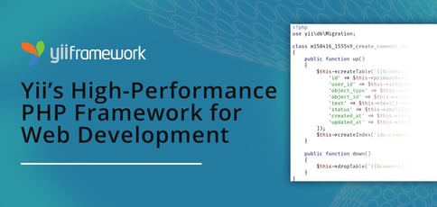 Yii Is A High Performance Php Framework For App Development Yii Is A High Performance Php Framework For App Development
