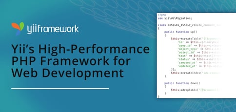 Yii Is A High Performance Php Framework For App Development