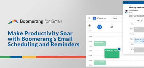 Make Productivity Soar With Boomerang