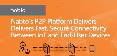 Nabto A P2p Platform That Delivers Fast Iot Connections Nabto A P2p Platform That Delivers Fast Iot Connections