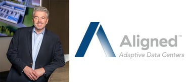 Phill Lawson-Shanks, Chief Innovation Officer, and Aligned logo