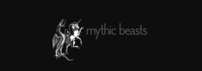 Mythic Beasts logo Mythic Beasts logo