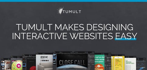 Tumult Makes Designing Interactive Websites Easy