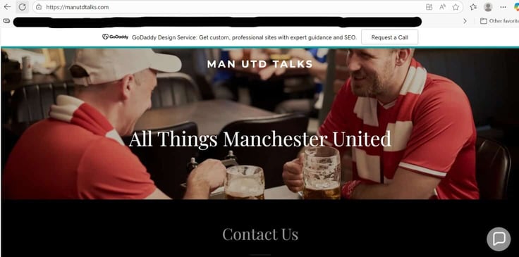 website prototype
