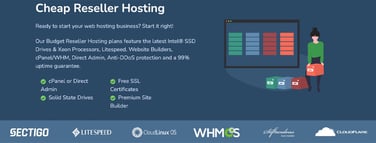Graphic depicting Reseller Hosting