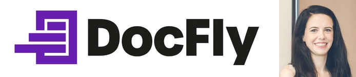 Emily Shaw headshot and logo for DocFly Emily Shaw headshot and logo for DocFly