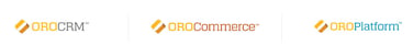 OroCommerce, OroCRM and OroPlatform