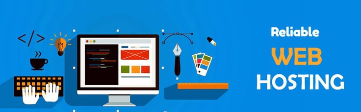 Screenshot of Oryon web hosting banner