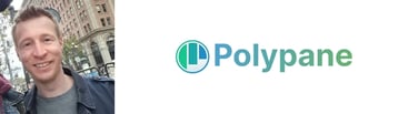 Kilian Valkhof, Founder of Polypane, and company logo