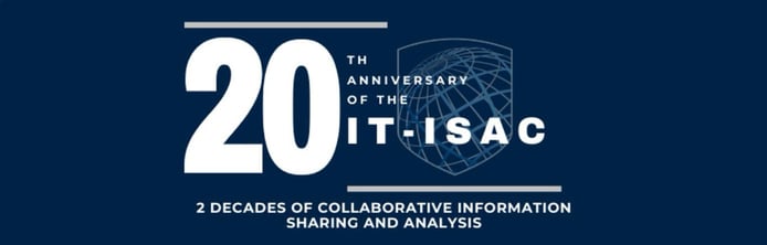 IT-ISAC 20th anniversary logo IT-ISAC 20th anniversary logo