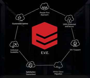 Screenshot of E.V.E. hosting environment