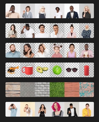 Screenshot of Generated Photos datasets Screenshot of Generated Photos datasets