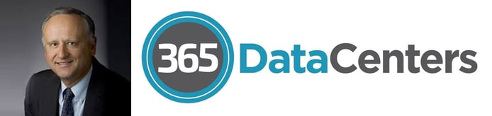 CEO Bob DeSantis and 365 DataCenters logo CEO Bob DeSantis and 365 DataCenters logo