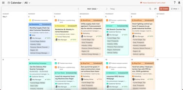 CoScheduleâs calendar CoScheduleâs calendar