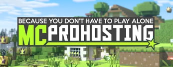 MCProHosting banner MCProHosting banner