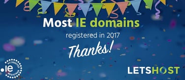 In 2017, the company registered more .IE domains than any other host.