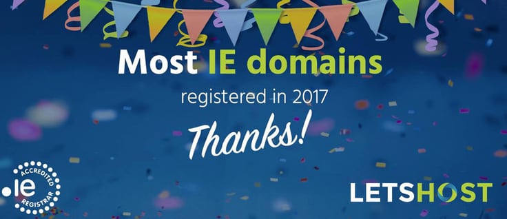 In 2017, the company registered more .IE domains than any other host. In 2017, the company registered more .IE domains than any other host.