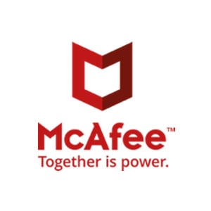 McAfee logo McAfee logo