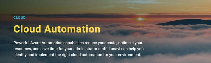 Cloud automation graphic Cloud automation graphic
