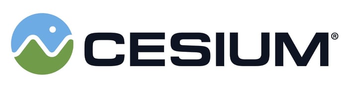 Cesium logo Cesium logo