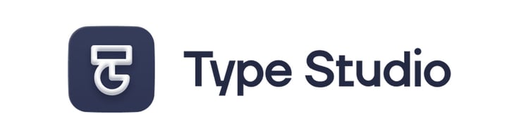 Type Studio logo Type Studio logo