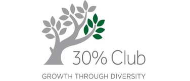 30% club logo