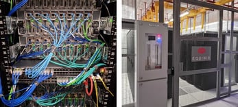 Collage of Streamline Servers datacenter assets