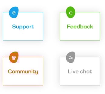 Screenshot of Time4VPS support options Screenshot of Time4VPS support options