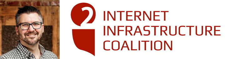Christian Dawson headshot and i2Coalition logo