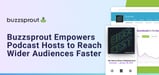 What’s New with Buzzsprout: Frequent Product Updates Empower Podcast Hosts to Reach Wider Audiences Faster