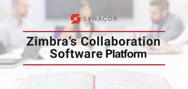 The Zimbra Collaboration Software Platform