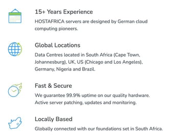 Screenshot of HOSTAFRICA experience Screenshot of HOSTAFRICA experience