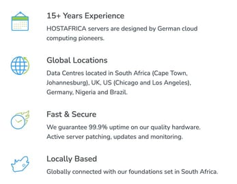 Screenshot of HOSTAFRICA experience