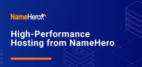 High Performance Hosting From Namehero High Performance Hosting From Namehero
