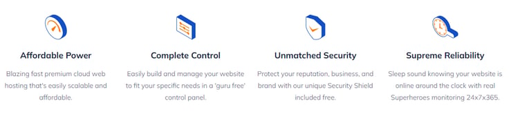 List of features NameHero's hosting solutions provide List of features NameHero's hosting solutions provide