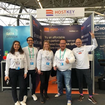 Photo of the HOSTKEY team Photo of the HOSTKEY team
