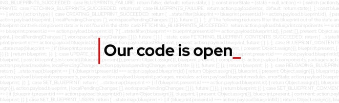 Screenshot of Red Hat open source banner Screenshot of Red Hat open source banner