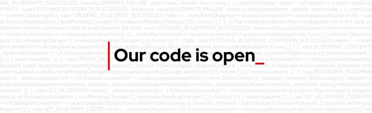 Screenshot of Red Hat open source banner Screenshot of Red Hat open source banner