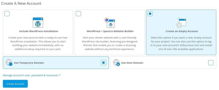 ScalaHosting online store