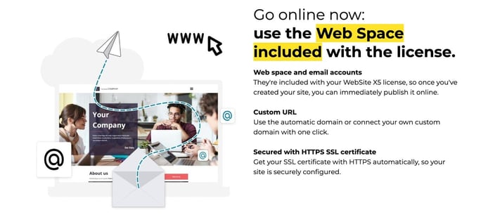 Screenshot from WebSite X% homepage Screenshot from WebSite X% homepage