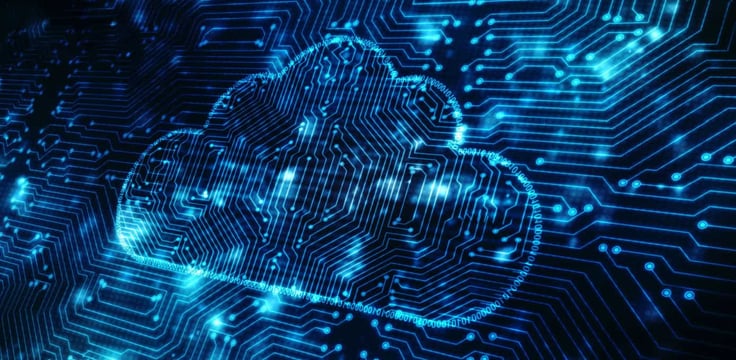 Cloud and pixel graphics