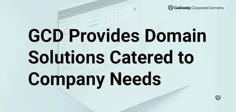 Gcd Provides Domain Solutions Catered To Company Needs Gcd Provides Domain Solutions Catered To Company Needs