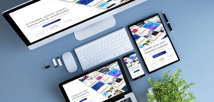 Website building software