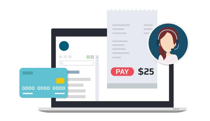 Automatic billing software icons Automatic billing software icons