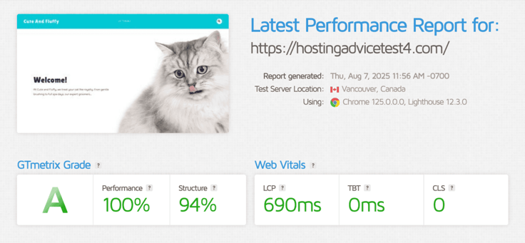 HostArmada's dedicated hosting performance results HostArmada's dedicated hosting performance results