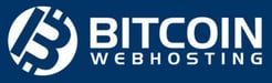 Bitcoin web hosting logo Bitcoin web hosting logo