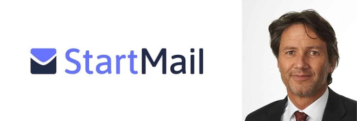StartMail Logo and CEO Robert E.G. Beens StartMail Logo and CEO Robert E.G. Beens
